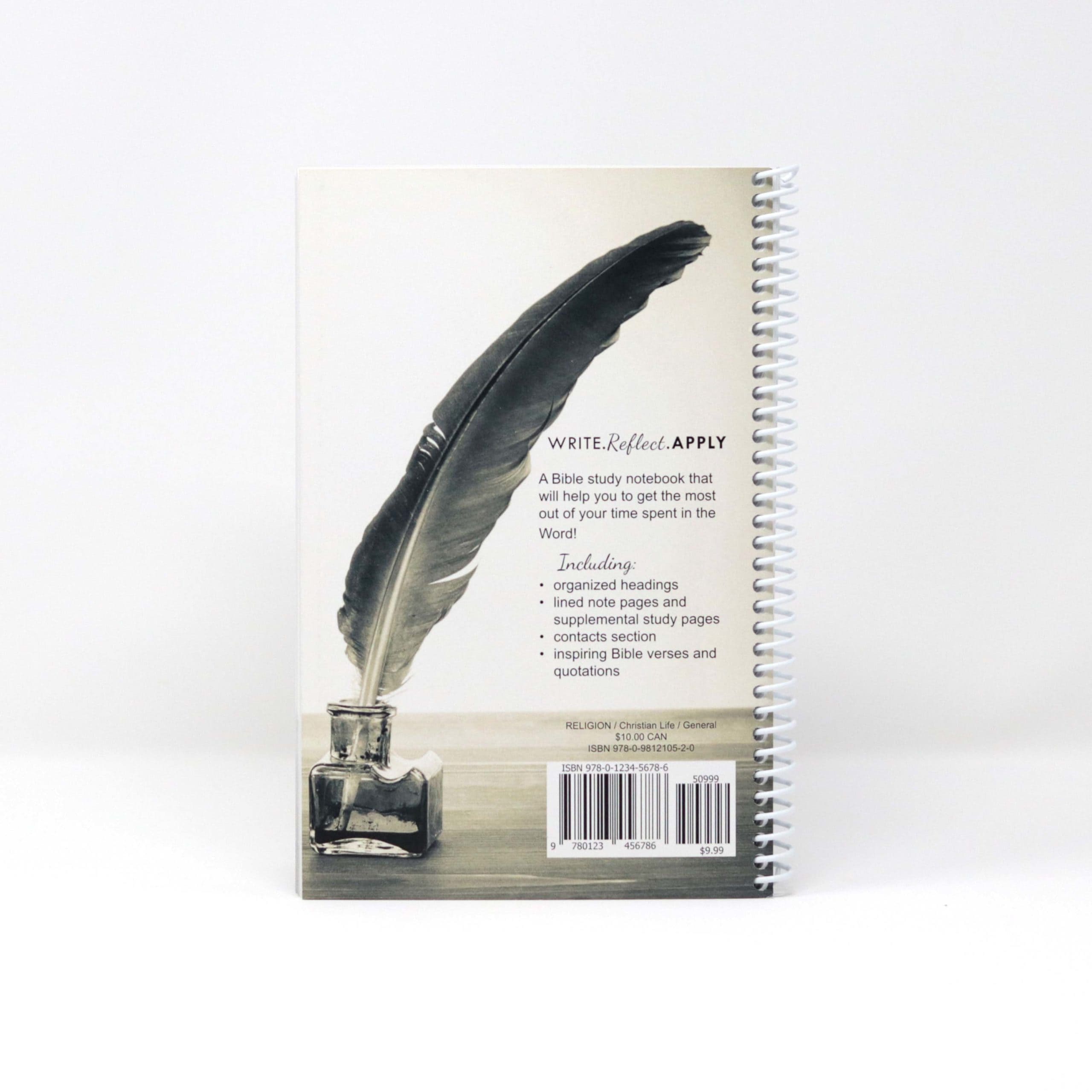 Write, Reflect, Apply: Bible Study Notebook